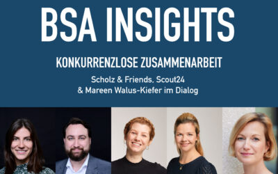 Konkurrenzlose Zusammenarbeit – Scholz & Friends, Scout24 & Mareen Walus-Kiefer im Dialog